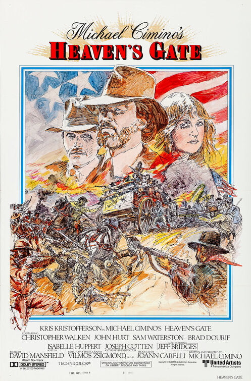 1000 piece jigsaw puzzle for the movie poster: Heaven's Gate (1981) ver5