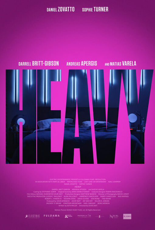 1000 piece jigsaw puzzle for the movie poster: Heavy (2021) ver2