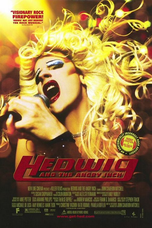 the movie poster: Hedwig and the Angry Inch (2001)