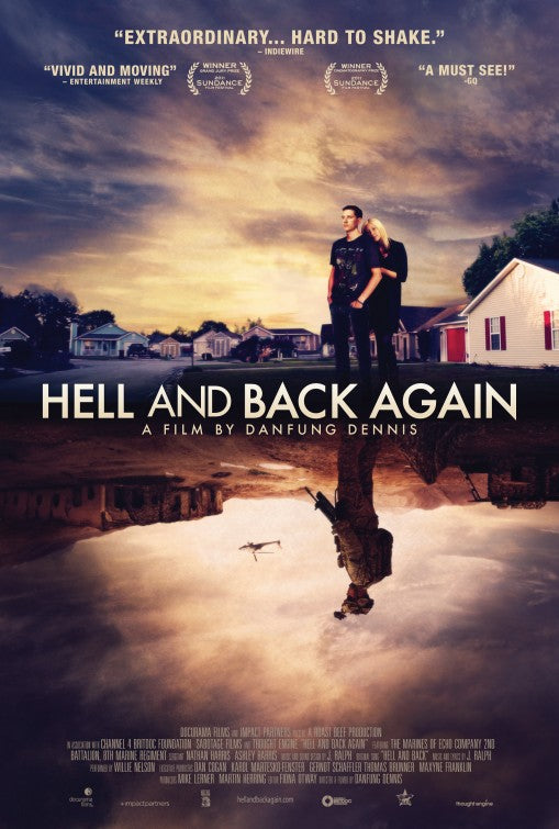 1000 piece jigsaw puzzle for the movie poster: Hell and Back Again (2011)