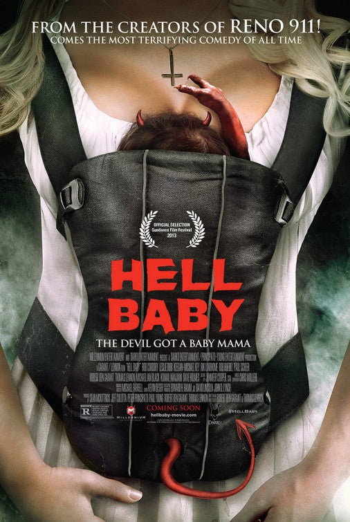 1000 piece jigsaw puzzle for the movie poster: Hell Baby (2013) ver2