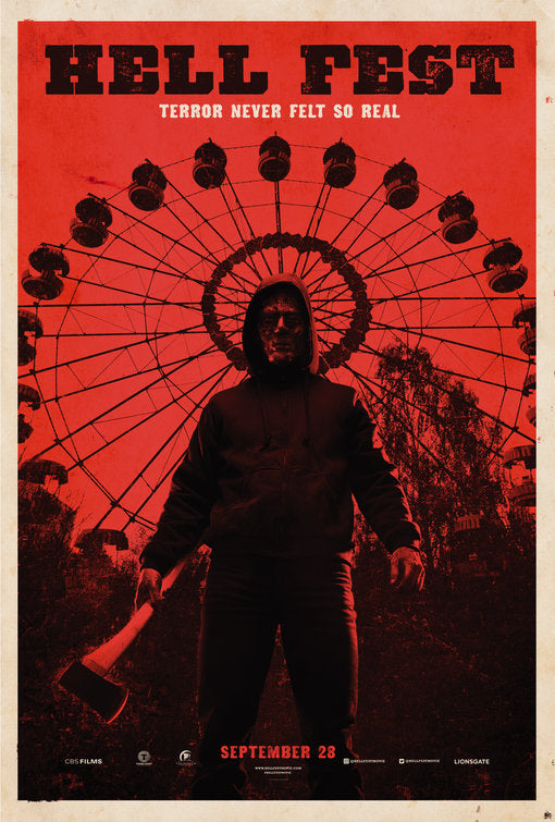1000 piece jigsaw puzzle for the movie poster: Hell Fest (2018) ver3