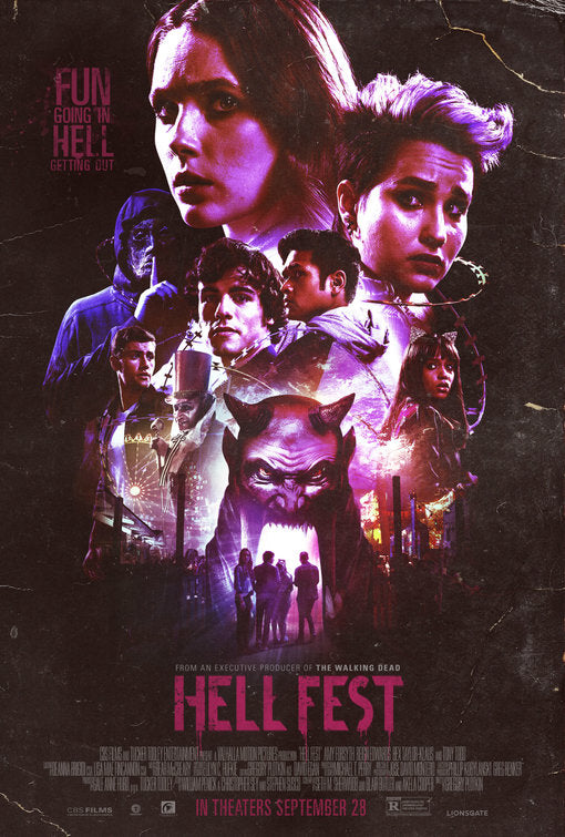 1000 piece jigsaw puzzle for the movie poster: Hell Fest (2018) ver5