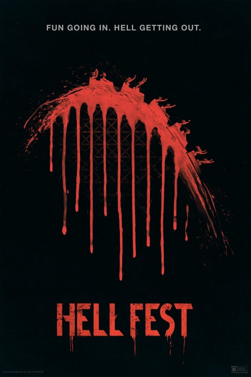 1000 piece jigsaw puzzle for the movie poster: Hell Fest (2018) ver7