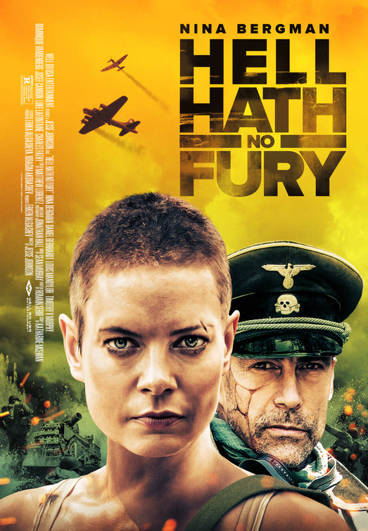 1000 piece jigsaw puzzle for the movie poster: Hell Hath No Fury (2021)