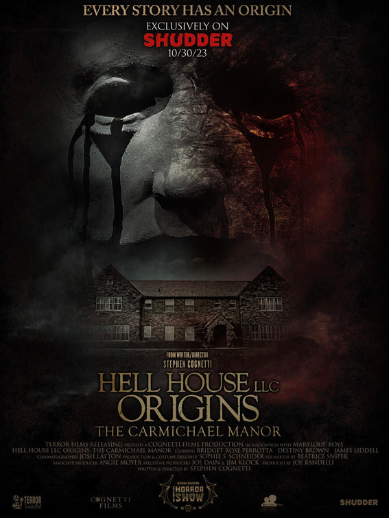 1000 piece jigsaw puzzle for the movie poster: Hell House LLC Origins: The Carmichael Manor (2023)