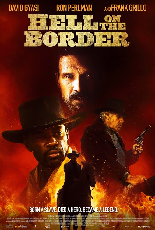 1000 piece jigsaw puzzle for the movie poster: Hell on the Border (2019)