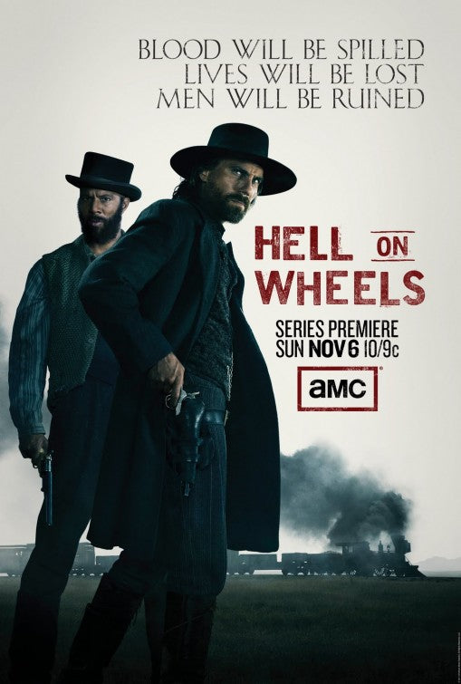 1000 piece jigsaw puzzle for tv poster: Hell on Wheels