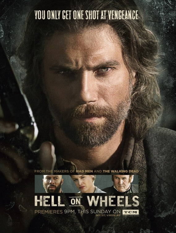 1000 piece jigsaw puzzle for tv poster: Hell on Wheels, ver11