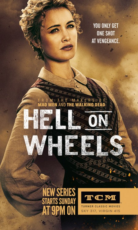 1000 piece jigsaw puzzle for tv poster: Hell on Wheels, ver14