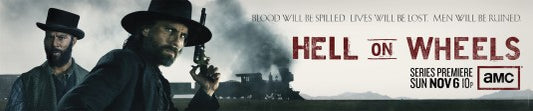 1000 piece jigsaw puzzle for tv poster: Hell on Wheels, ver2