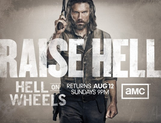 1000 piece jigsaw puzzle for tv poster: Hell on Wheels, ver5