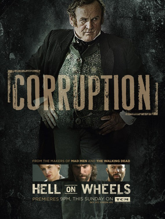 1000 piece jigsaw puzzle for tv poster: Hell on Wheels, ver9