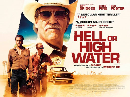 1000 piece jigsaw puzzle for the movie poster: Hell or High Water (2016) ver3