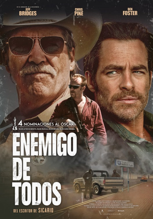 1000 piece jigsaw puzzle for the movie poster: Hell or High Water (2016) ver4