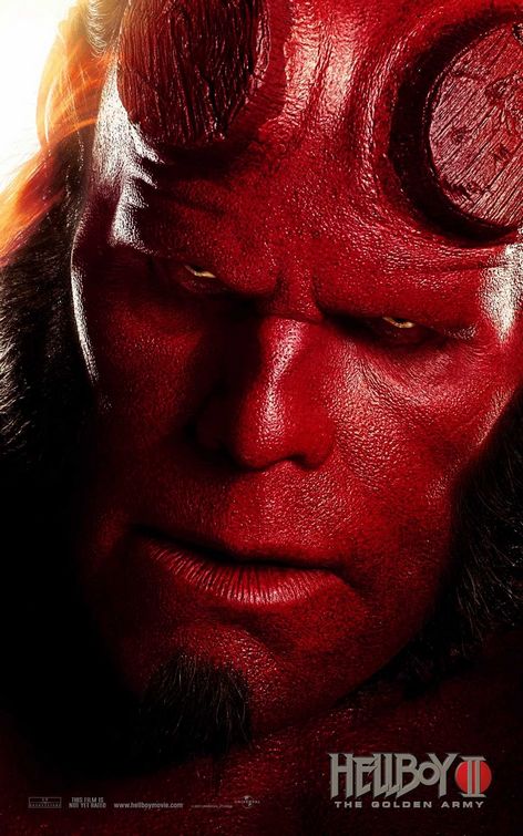 the movie poster: Hellboy 2 (2008) ver4