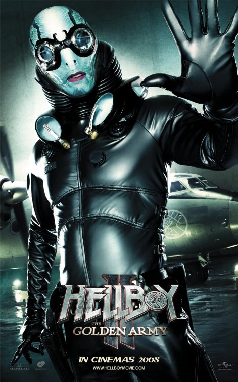 1000 piece jigsaw puzzle for the movie poster: Hellboy 2 (2008) ver8