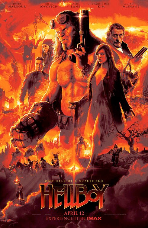 1000 piece jigsaw puzzle for the movie poster: Hellboy (2019) ver12