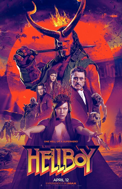 1000 piece jigsaw puzzle for the movie poster: Hellboy (2019) ver13