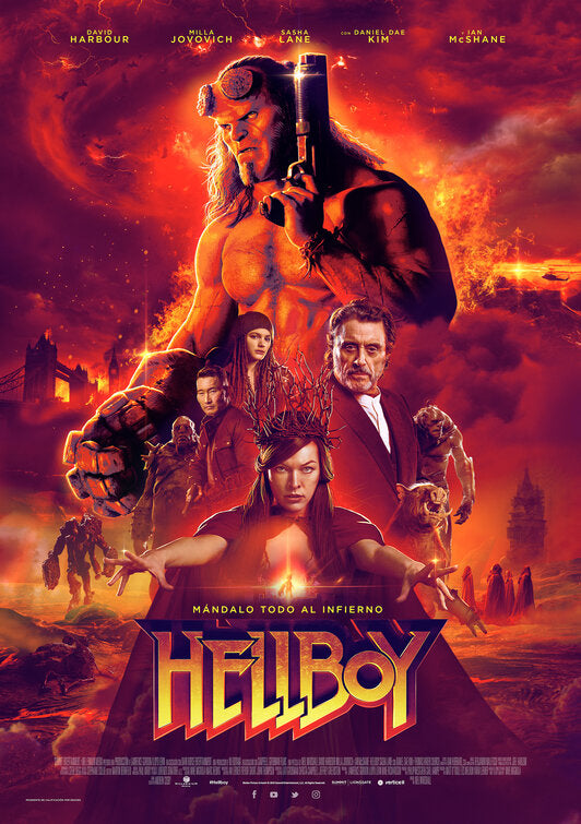 1000 piece jigsaw puzzle for the movie poster: Hellboy (2019) ver15