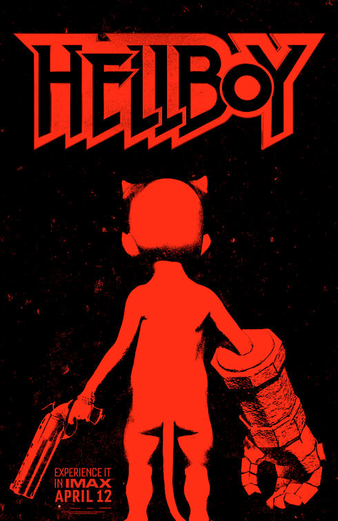 1000 piece jigsaw puzzle for the movie poster: Hellboy (2019) ver25