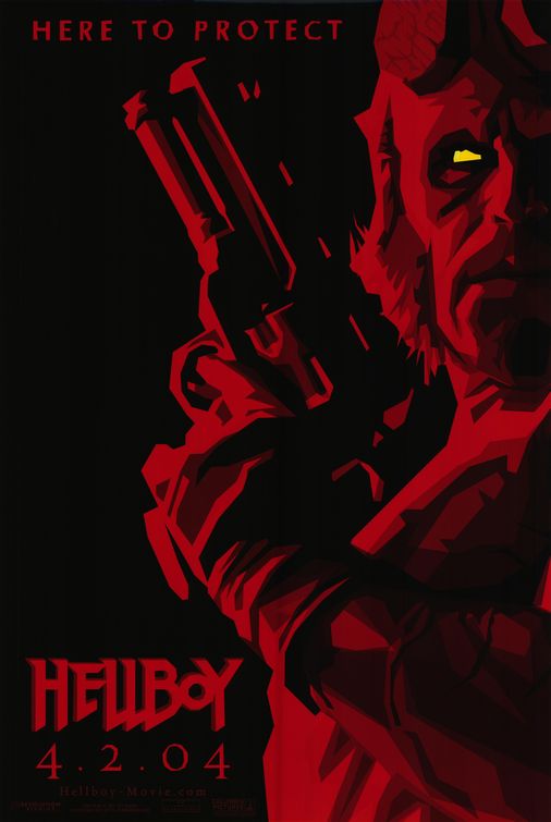 the movie poster: Hellboy (2004) ver4
