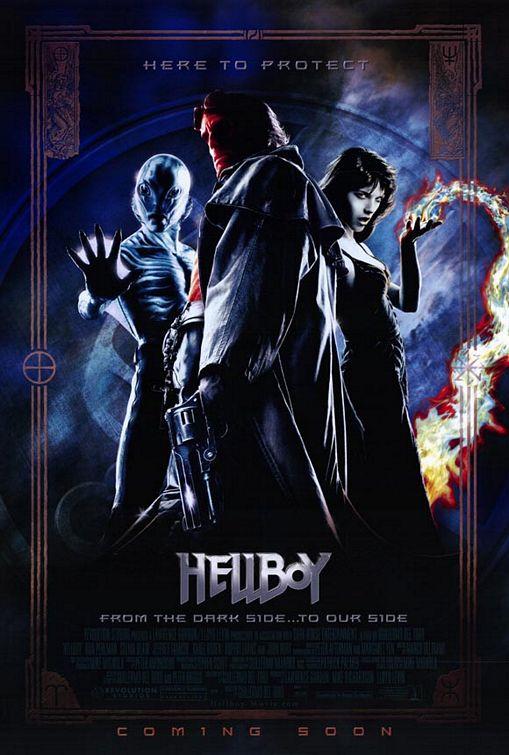 the movie poster: Hellboy (2004) ver5