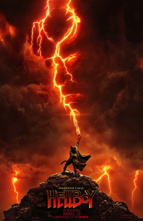 1000 piece jigsaw puzzle for the movie poster: Hellboy (2019) ver5