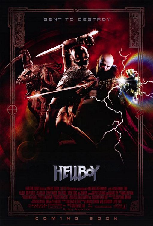 the movie poster: Hellboy (2004) ver6