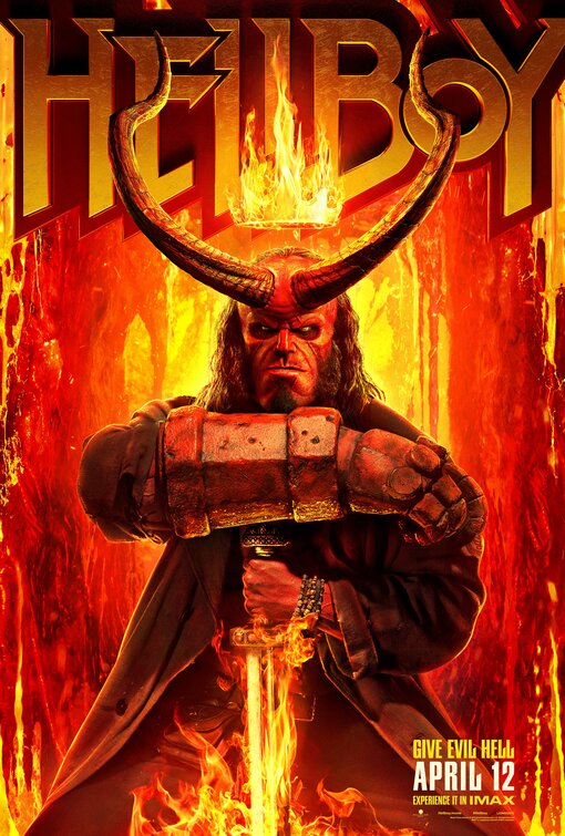 1000 piece jigsaw puzzle for the movie poster: Hellboy (2019) ver7