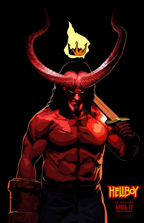 1000 piece jigsaw puzzle for the movie poster: Hellboy (2019) ver9