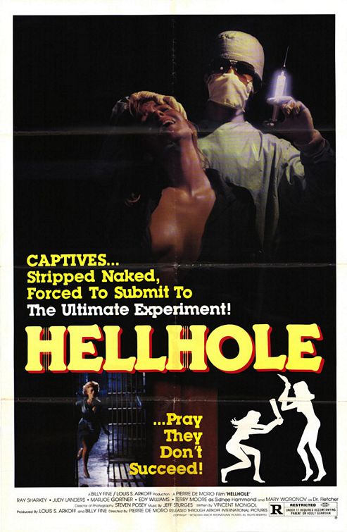the movie poster: Hellhole (1985)
