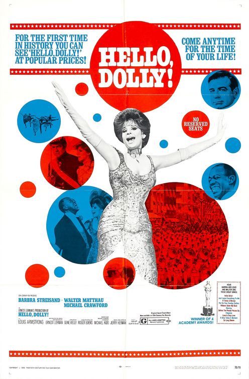 the movie poster: Hello Dolly! (1969) ver2