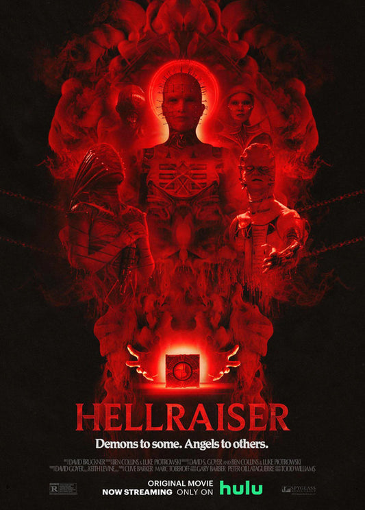 1000 piece jigsaw puzzle for the movie poster: Hellraiser (2022) ver2