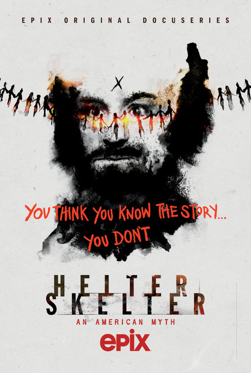 1000 piece jigsaw puzzle for tv poster: Helter Skelter: An American Myth
