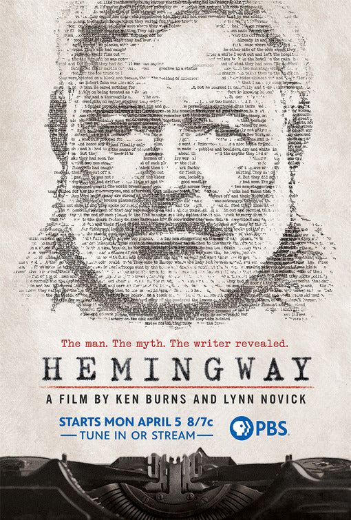 1000 piece jigsaw puzzle for tv poster: HEMINGWAY