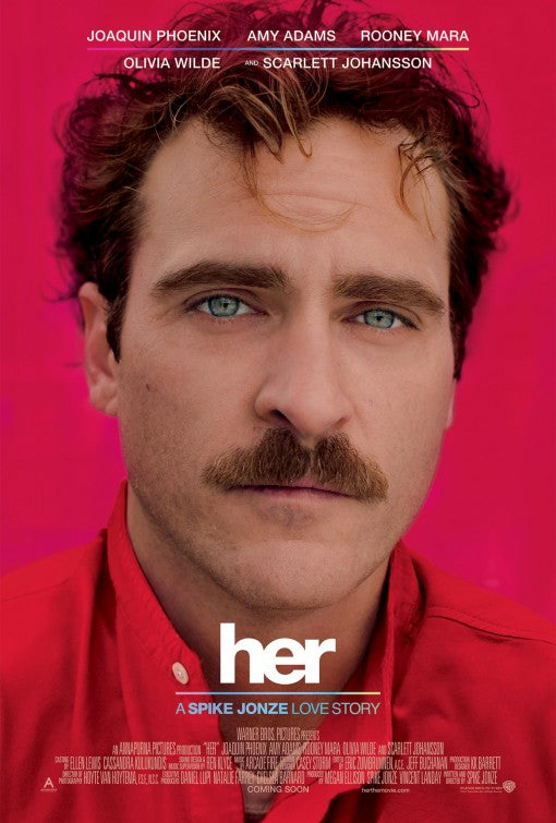 1000 piece jigsaw puzzle for the movie poster: Her (2013)