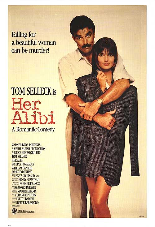 the movie poster: Her Alibi (1989)