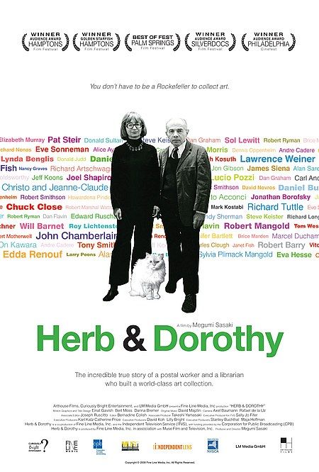 1000 piece jigsaw puzzle for the movie poster: Herb and Dorothy (2009)
