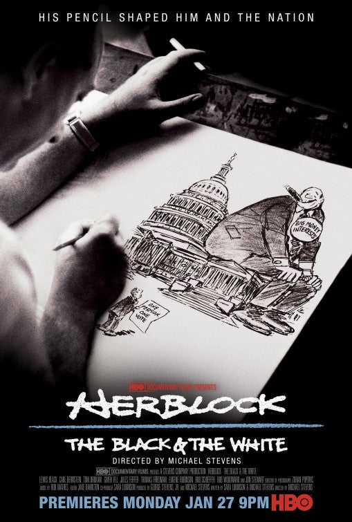 1000 piece jigsaw puzzle for the movie poster: Herblock: The Black & the White (2013) ver2