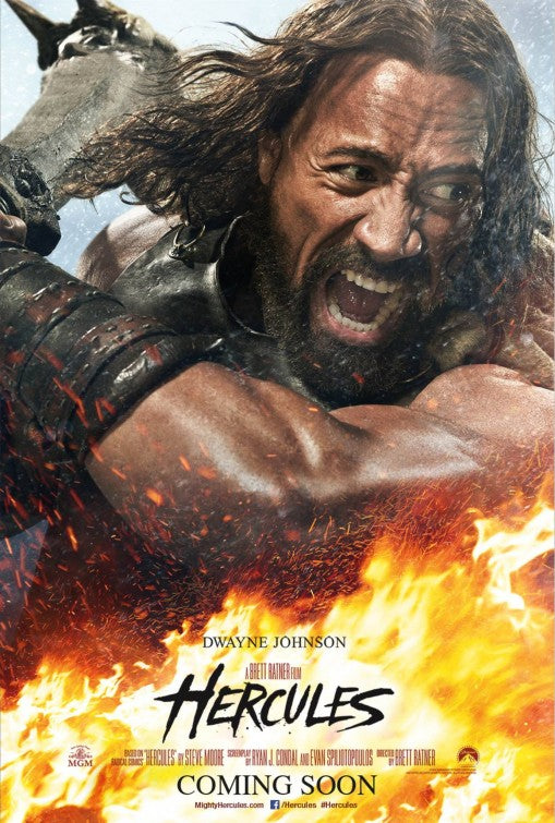 1000 piece jigsaw puzzle for the movie poster: Hercules (2014)