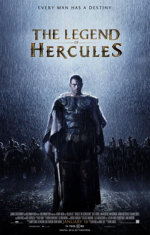 1000 piece jigsaw puzzle for the movie poster: The Legend of Hercules (2014)
