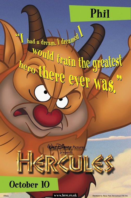 1000 piece jigsaw puzzle for the movie poster: Hercules (1997) ver11