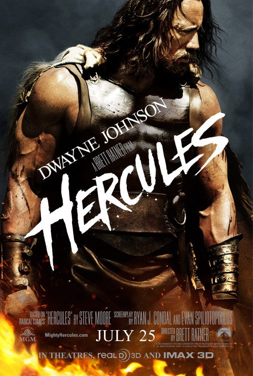 1000 piece jigsaw puzzle for the movie poster: Hercules (2014) ver2