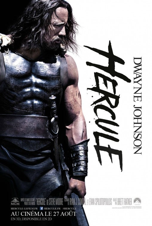 1000 piece jigsaw puzzle for the movie poster: Hercules (2014) ver3
