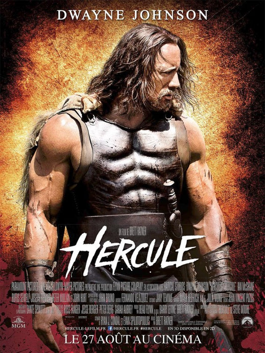 1000 piece jigsaw puzzle for the movie poster: Hercules (2014) ver6