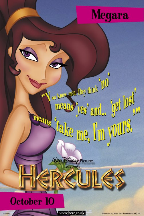 1000 piece jigsaw puzzle for the movie poster: Hercules (1997) ver8