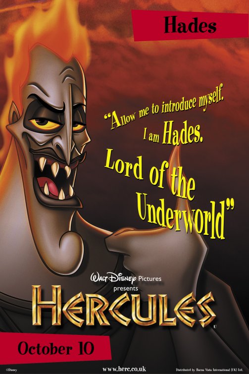 1000 piece jigsaw puzzle for the movie poster: Hercules (1997) ver9
