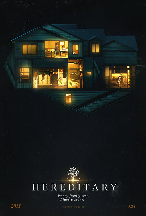 1000 piece jigsaw puzzle for the movie poster: Hereditary (2018)