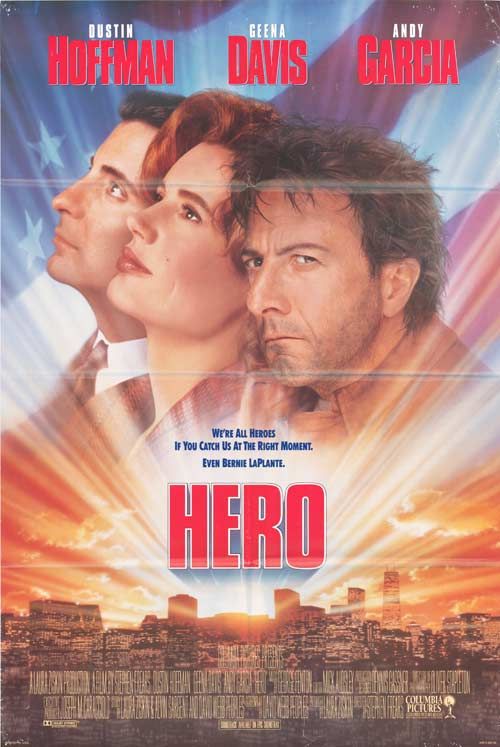 the movie poster: Hero (1992)